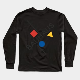 Bauhaus Movet Reproduction 1919 Work Long Sleeve T-Shirt